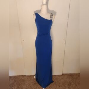 Women's Royal Blue Long Formal Dress 👗